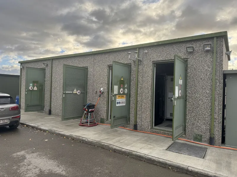 Sous-station CGN avec monitoring Finemeca