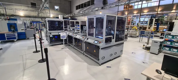 Solution IoT Finemeca installée sur le démonstrateur 4.0 de Technifutur